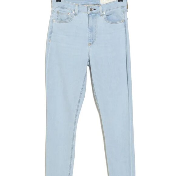 Rag & Bone Nina High Waist Skinny Jeans in Paeonia - Picture 3 of 3